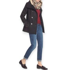 THREAD & SUPPLY CHARCOAL PEACOAT SZ.XL EUC